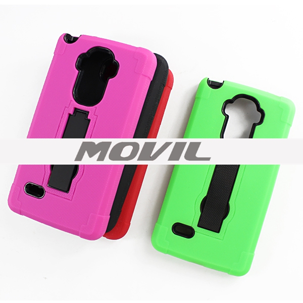 NP-2491 2 en 1 funda de stand para LG G4 Nota-12